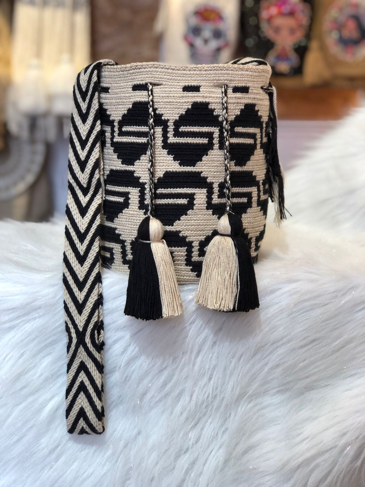 Mochila mediana con diseño